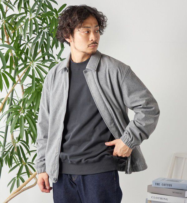 SHIPS any「SHIPS any: WONDERSHAPE(R) 4WAY ストレッチ ショート ブルゾン◇」|ブルゾン・スタジャン|