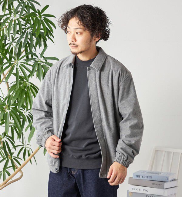 SHIPS any「SHIPS any: WONDERSHAPE(R) 4WAY ストレッチ ショート ブルゾン◇」|ブルゾン・スタジャン|