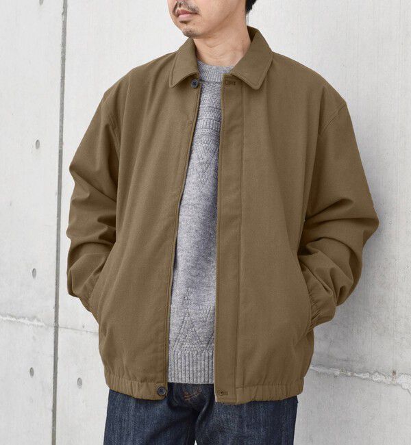 SHIPS any「SHIPS any: WONDERSHAPE(R) 4WAY ストレッチ ショート ブルゾン◇」|ブルゾン・スタジャン|キャメル