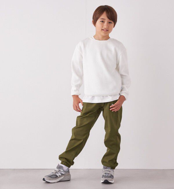SHIPS any「SHIPS any: ランドヘム ワッフル ロングスリーブ Tシャツ<KIDS>」|Tシャツ・カットソー|
