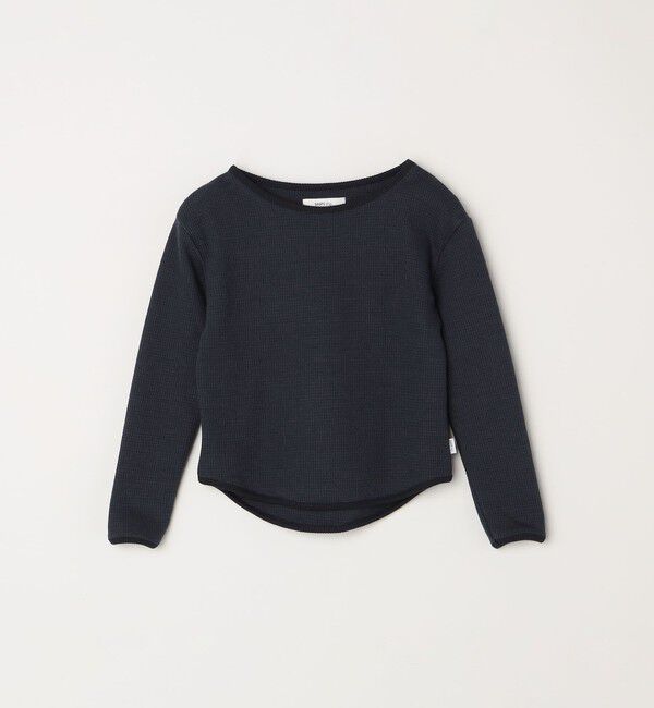 SHIPS any「SHIPS any: ランドヘム ワッフル ロングスリーブ Tシャツ<KIDS>」|Tシャツ・カットソー|