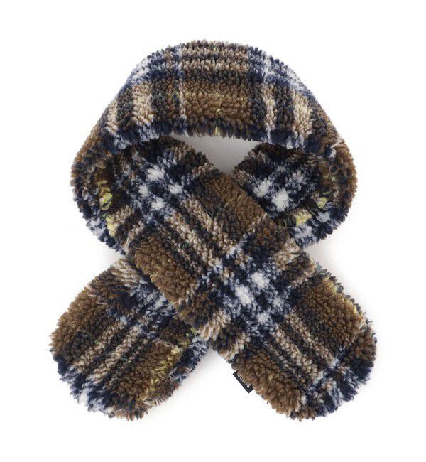 SHIPS KIDS「SHIPS KIDS:チェック ボア マフラー」|マフラー|