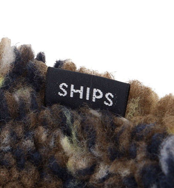 SHIPS KIDS「SHIPS KIDS:チェック ボア マフラー」|マフラー|