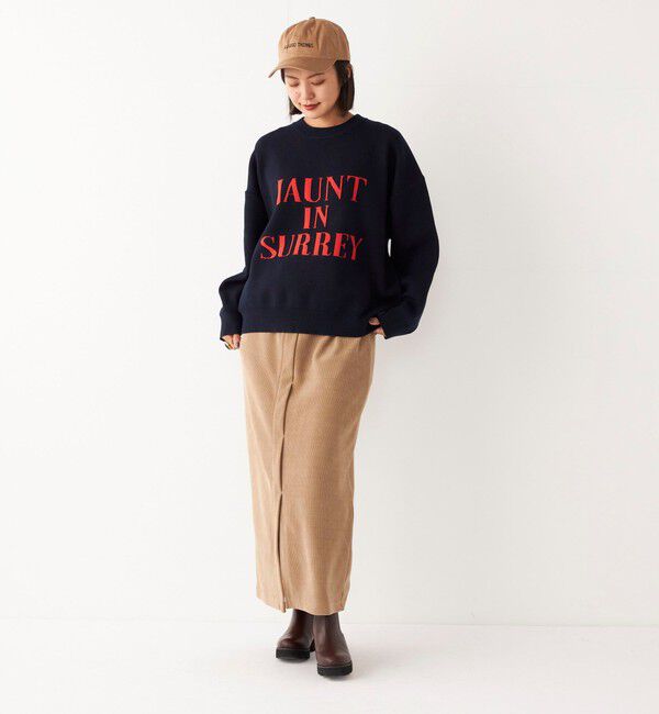 SHIPS Colors 「SHIPS Colors:〈洗濯機可能〉カット コーデュロイ タイト スカート」|タイト|