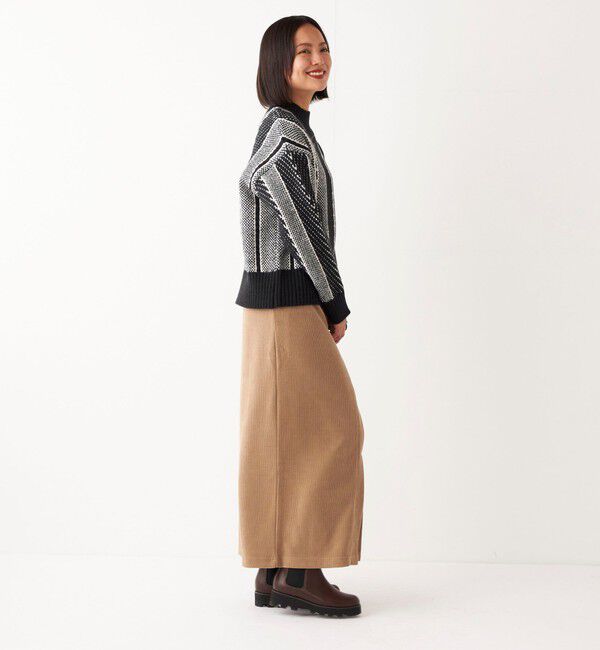 SHIPS Colors 「SHIPS Colors:〈洗濯機可能〉カット コーデュロイ タイト スカート」|タイト|