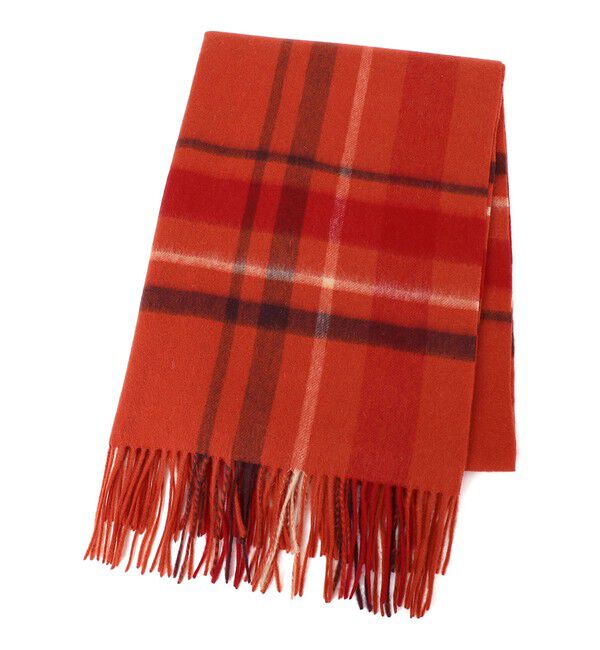 SHIPS Colors 「SHIPS Colors:〈手洗い可能〉ウール チェック ストール 2」|ストール|