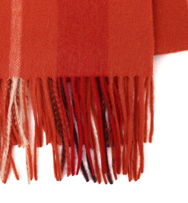 SHIPS Colors 「SHIPS Colors:〈手洗い可能〉ウール チェック ストール 2」|ストール|