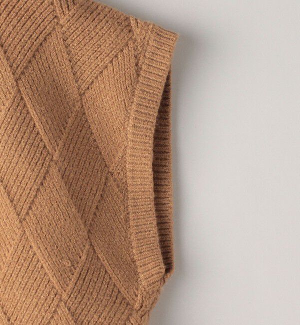 SHIPS KIDS「SHIPS KIDS:100～140cm /〈手洗い可能〉ジャカード ベスト」|ベスト・ジレ|