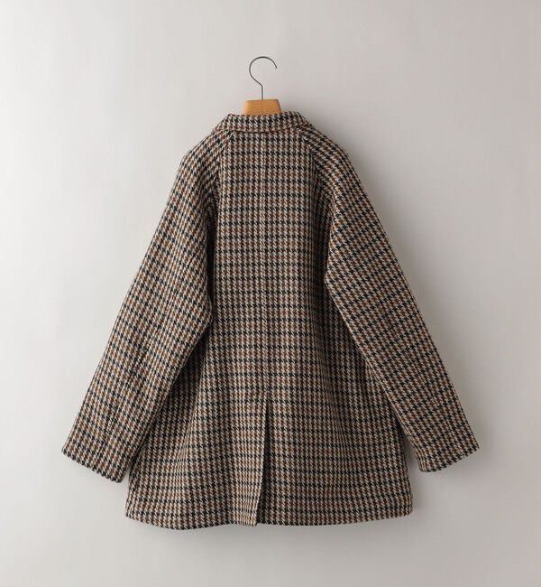 SHIPS KIDS「SHIPS KIDS:145～160cm / ガンクラブチェック ステンカラー コート」|ステンカラーコート|