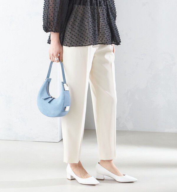 SHIPS for women「〈手洗い可能〉強撚 へビー ツイル テーパード パンツ 24SS ◇」|その他|