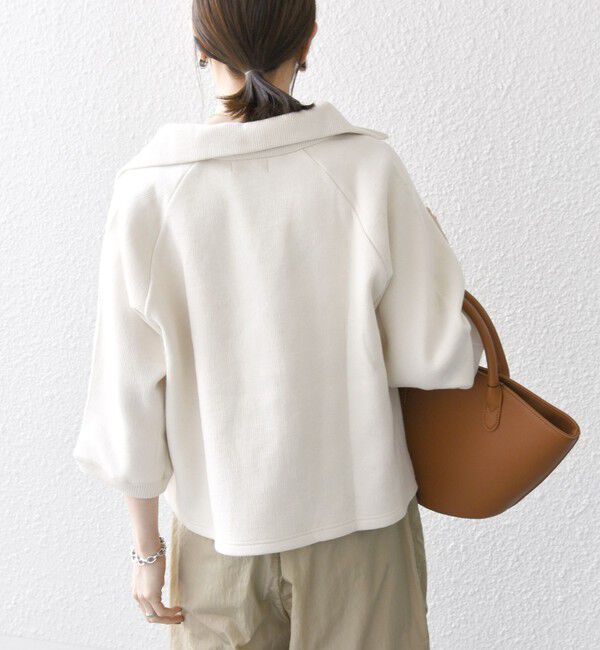 SHIPS any「SHIPS any:〈手洗い可能〉サカリバ スキッパー ポロ プルオーバー」|Tシャツ・カットソー|