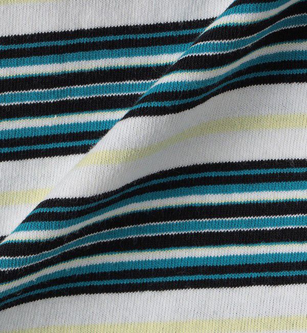 SHIPS KIDS「SHIPS KIDS:100～130cm / マルチ ボーダー 長袖 TEE」|Tシャツ・カットソー|