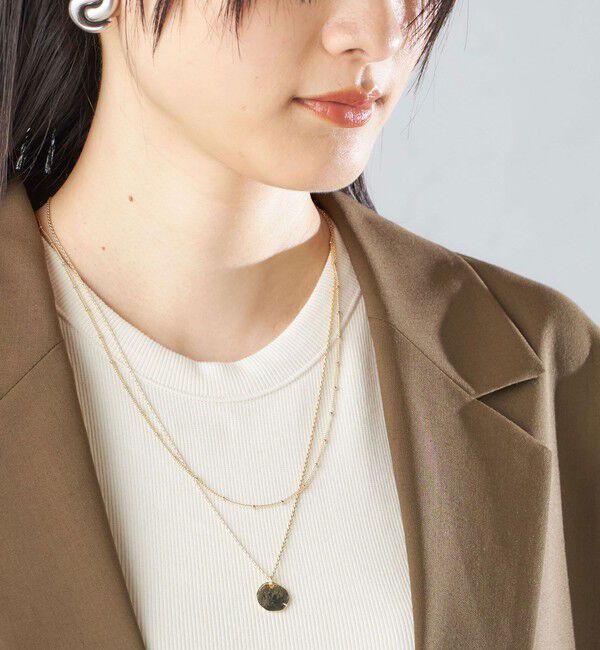 SHIPS for women「レイヤード コイン ネックレス」|ネックレス|ゴールド