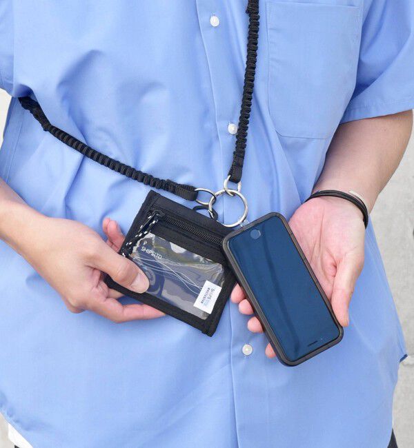 SHIPS any「【SHIPS any別注】BYON BYON: マルチ ID パス ケース スマホストラップ◇」|ストラップ|