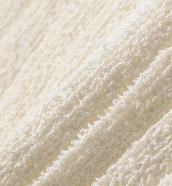 SHIPS any「SHIPS any:〈手洗い可能〉ブークレヤーン ワイドリブ ニット ワンピース」|ワンピース|