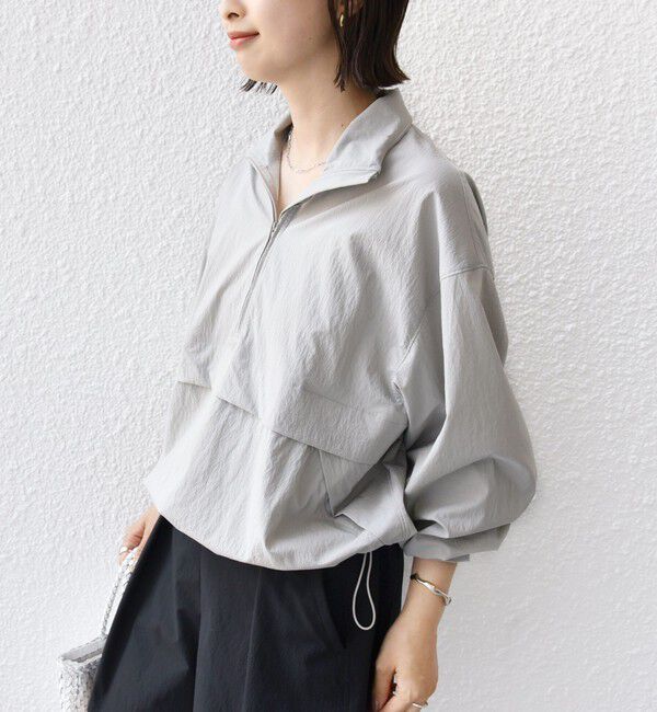 SHIPS for women「〈手洗い可能〉ハーフ ジップ アノラック」|その他|