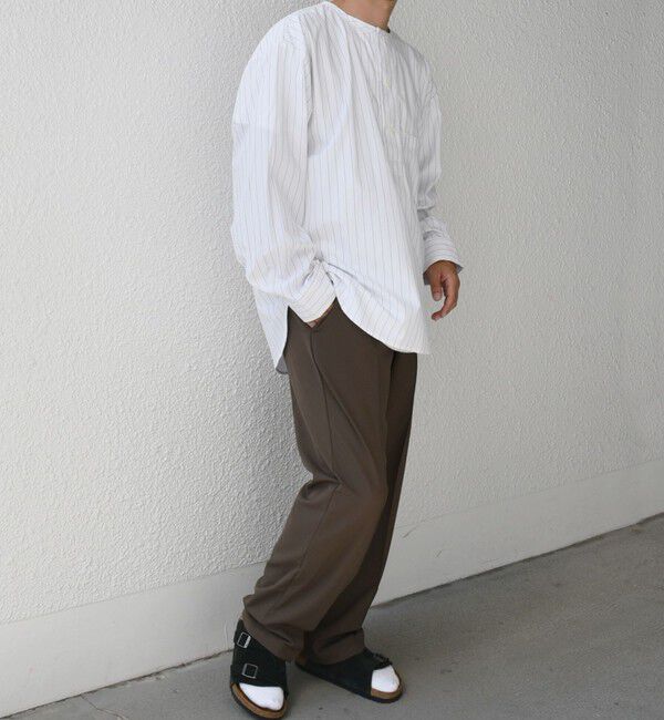 SHIPS any「SHIPS any: オーバーサイズ コットン スリーピング シャツ◇」|シャツ・ブラウス|