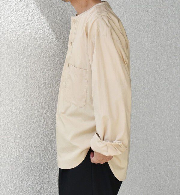 SHIPS any「SHIPS any: オーバーサイズ コットン スリーピング シャツ◇」|シャツ・ブラウス|