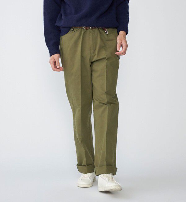 SHIPS「【SHIPS別注】THOMSON: ヘリンボーン トラウザー パンツ」|スラックス|