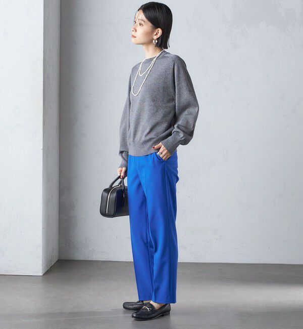 SHIPS for women「〈手洗い可能〉裏起毛 スリム テーパード パンツ」|その他|