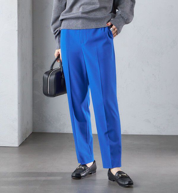 SHIPS for women「〈手洗い可能〉裏起毛 スリム テーパード パンツ」|その他|