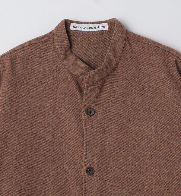 SHIPS「BATEAUX DE SHIPS: コットン ツイード シャツ」|シャツ・ブラウス|