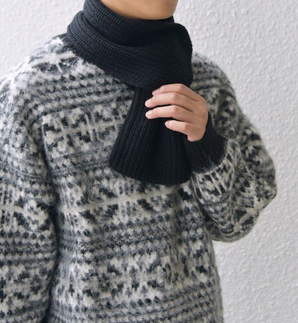 SHIPS any「SHIPS any: ウール / カシミヤ ホールガーメント ニット マフラー◇」|マフラー|