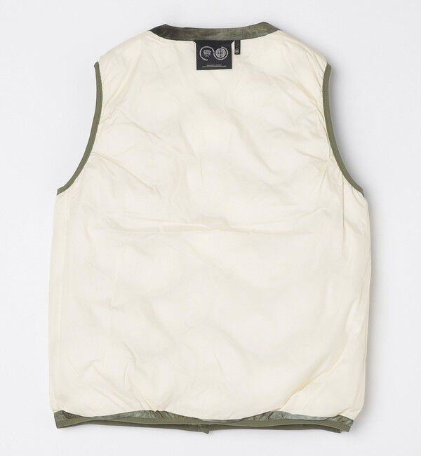 SHIPS「PURPLE MOUNTAIN OBSERVATORY: WAVES TIE DYE VEST」|ダウンベスト・ベスト|