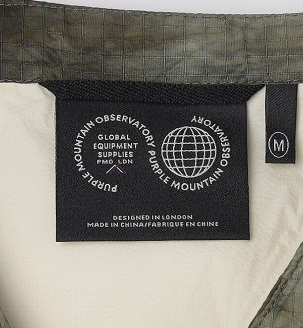 SHIPS「PURPLE MOUNTAIN OBSERVATORY: WAVES TIE DYE VEST」|ダウンベスト・ベスト|