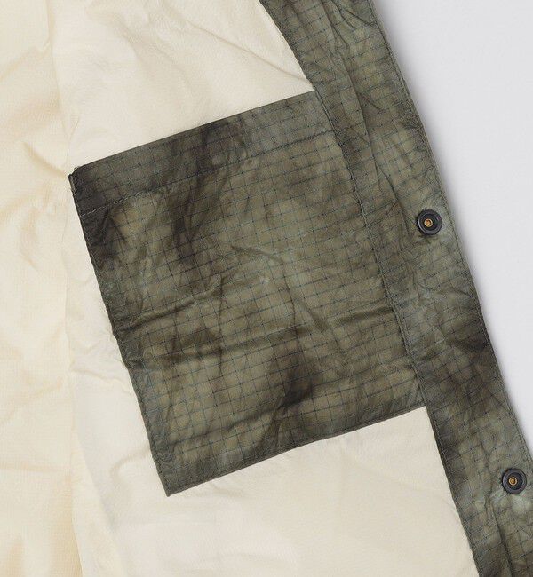 SHIPS「PURPLE MOUNTAIN OBSERVATORY: WAVES TIE DYE VEST」|ダウンベスト・ベスト|