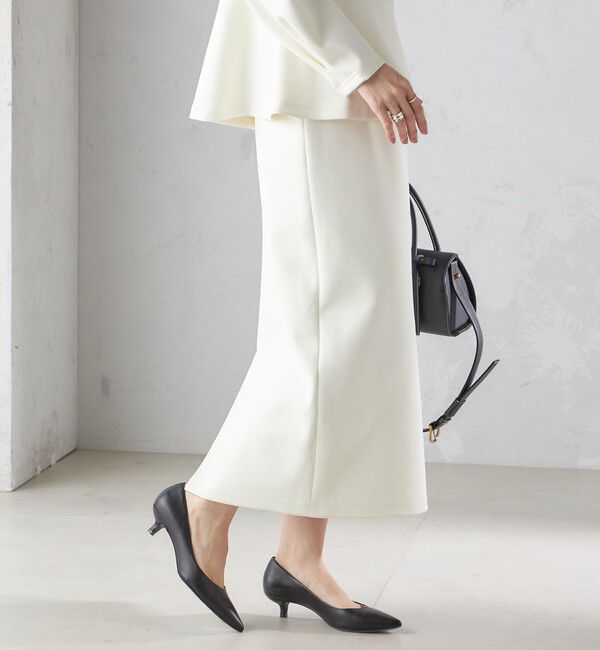 SHIPS for women「〈手洗い可能〉ストレッチ ダンボール タイト スカート（セットアップ対応）」|スカート|
