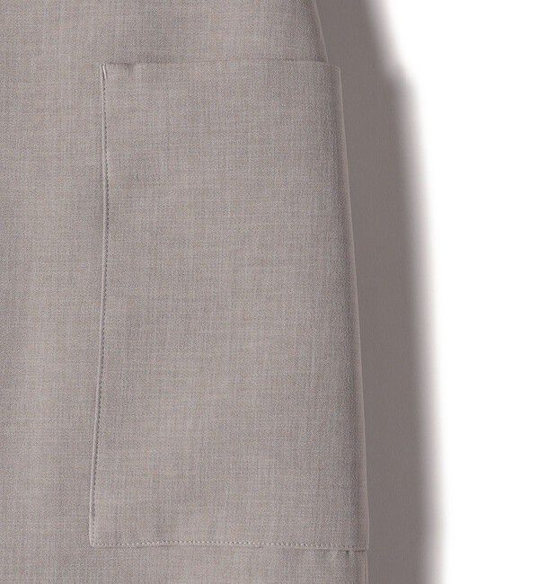 SHIPS for women「〈手洗い可能〉ウールライク ポケット タイト スカート」|スカート|