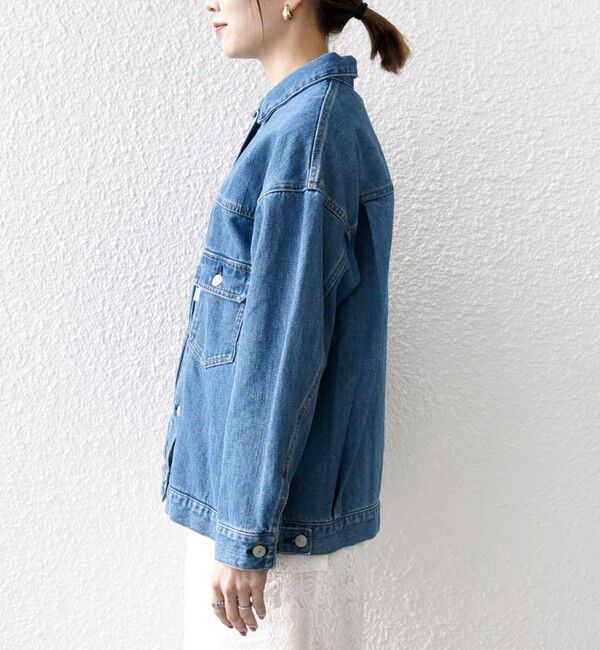 SHIPS any「SHIPS any:〈洗濯機可能〉デニム ジャケット［SHIPS any DENIM］」|デニムジャケット|