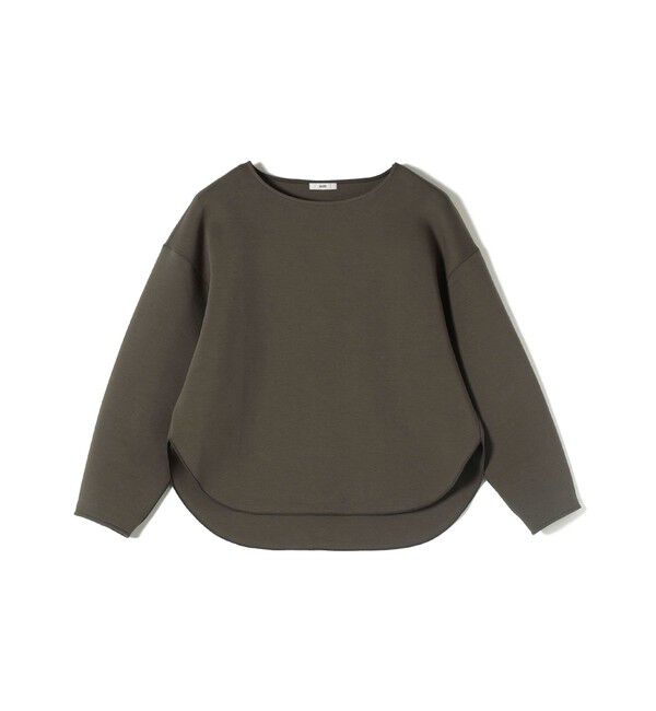 SHIPS for women「〈洗濯機可能〉ダンボール ラウンドヘム プルオーバー」|スウェット・ジャージ|