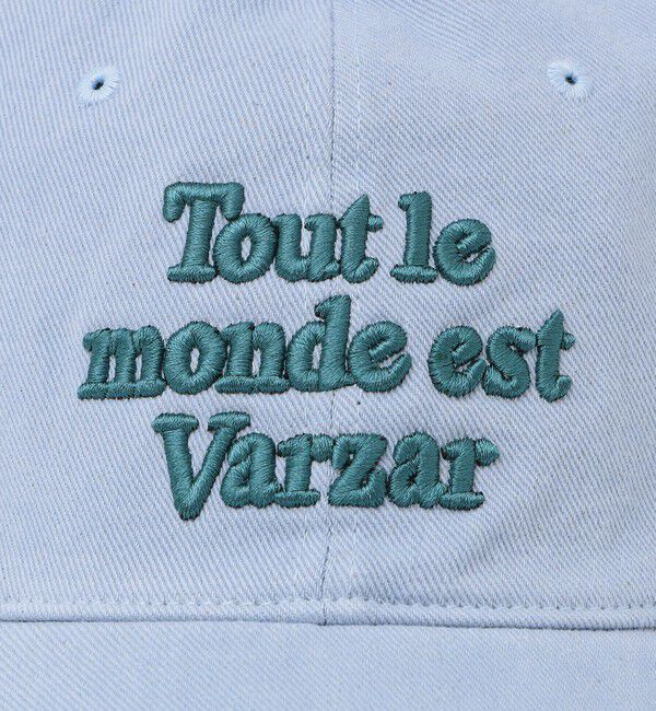 SHIPS any「《一部追加予約》VARZAR: レタリング 刺繍 ボール キャップ」|キャップ・キャスケット|