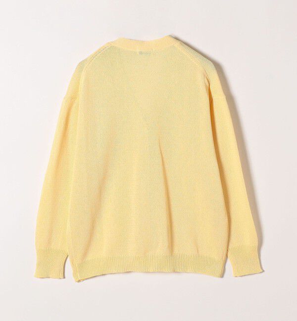 SHIPS any「SHIPS any:〈手洗い可能〉バルキー シアー Vネック ニット カーディガン」|カーディガン|