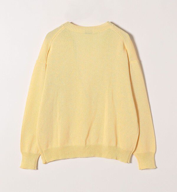 SHIPS any「SHIPS any:〈手洗い可能〉バルキー シアー Vネック ニット プルオーバー」|ニット・セーター|