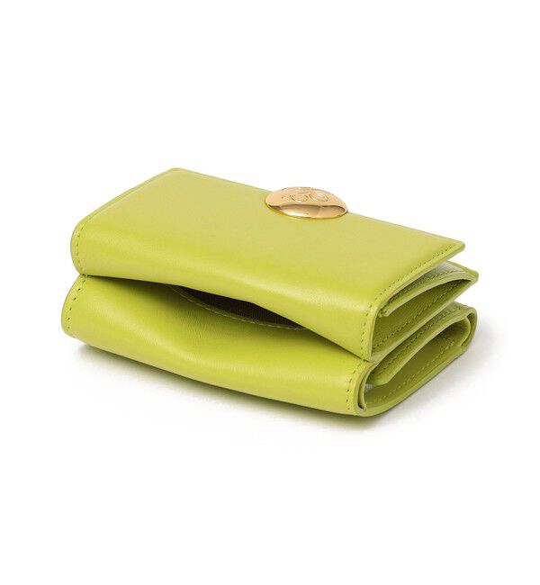 SHIPS for women「イタリアンレザー ゴールドパーツ 三つ折り 財布」|財布|