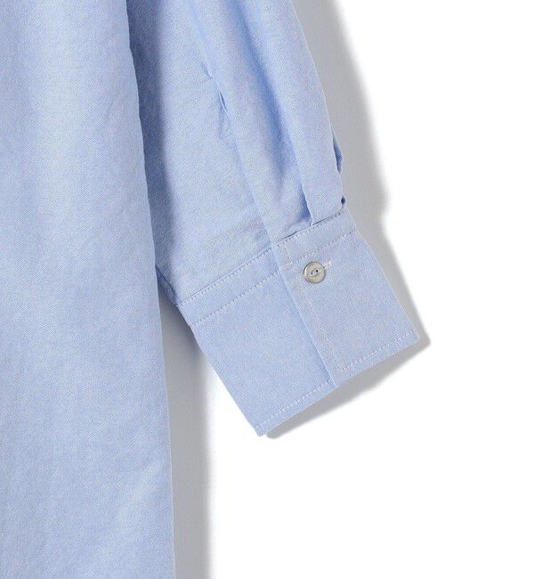 SHIPS for women「〈洗濯機可能〉ワンポイント 刺繍 シャツ ワンピース」|ワンピース|