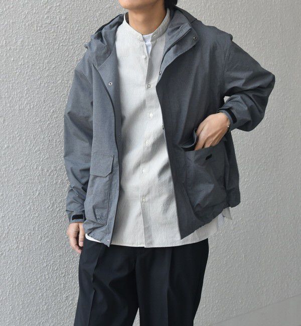 SHIPS any「SHIPS any:〈撥水加工〉 タスラン SOLOTEX(R) ショート マウンテンパーカー◇」|ブルゾン・スタジャン|