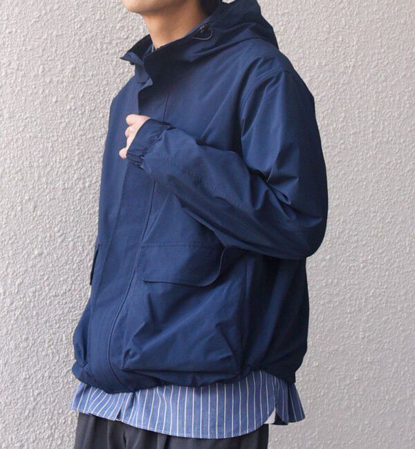 SHIPS any「SHIPS any:〈撥水加工〉 タスラン SOLOTEX(R) ショート マウンテンパーカー◇」|ブルゾン・スタジャン|