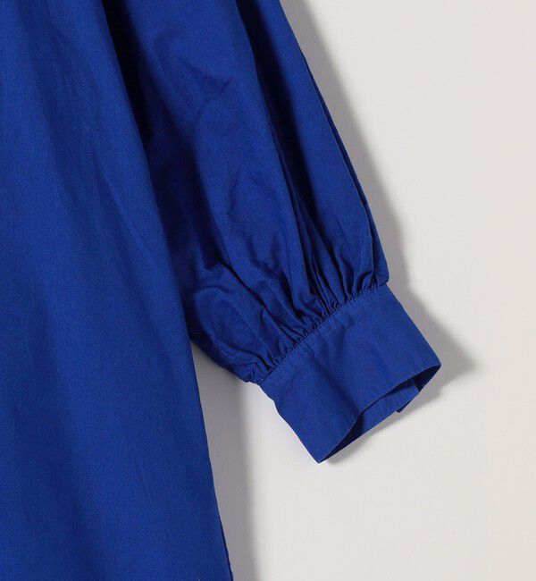 SHIPS any「SHIPS any:〈洗濯機可能〉オックス ピンタック スタンドカラー シャツ ワンピース」|ワンピース|