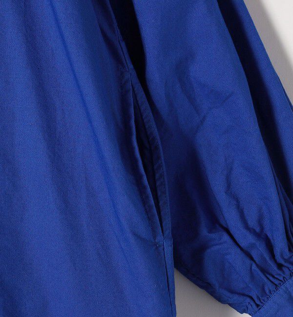 SHIPS any「SHIPS any:〈洗濯機可能〉オックス ピンタック スタンドカラー シャツ ワンピース」|ワンピース|