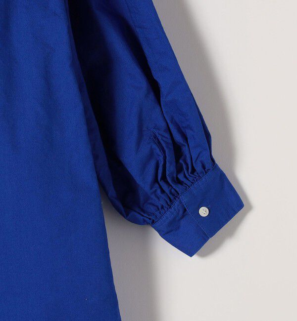 SHIPS any「SHIPS any:〈洗濯機可能〉オックス ピンタック スタンドカラー シャツ ワンピース」|ワンピース|