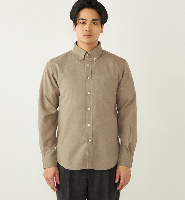 SHIPS Colors 「SHIPS Colors:ポリトロ ボタンダウン ロングスリーブ シャツ」|シャツ・ブラウス|