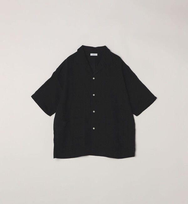 SHIPS any「SHIPS any: ピュアリネン キャンプポケット ハーフスリーブ オープン シャツ◇」|シャツ・ブラウス|