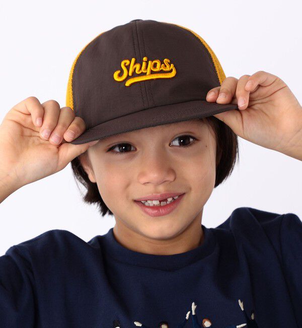 SHIPS KIDS「SHIPS KIDS:ロゴ メッシュ キャップ」|キャップ・キャスケット|