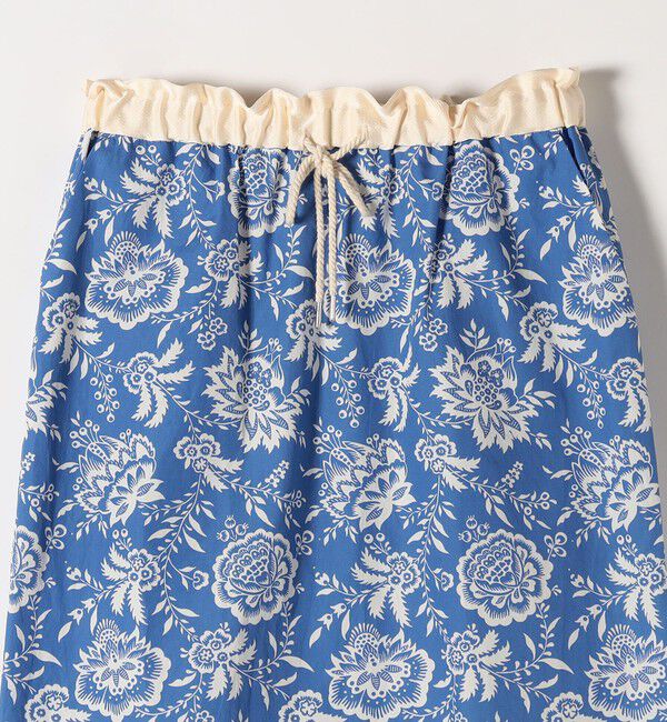 SHIPS any「SHIPS any:〈洗濯機可能〉Les Olivades ボタニカル プリント Iライン イージー スカート」|スカート|