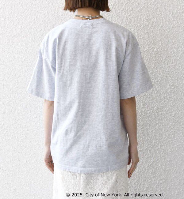 SHIPS any「GOOD ROCK SPEED:〈洗濯機可能〉NYC カラー ロゴ プリント TEE」|Tシャツ・カットソー|