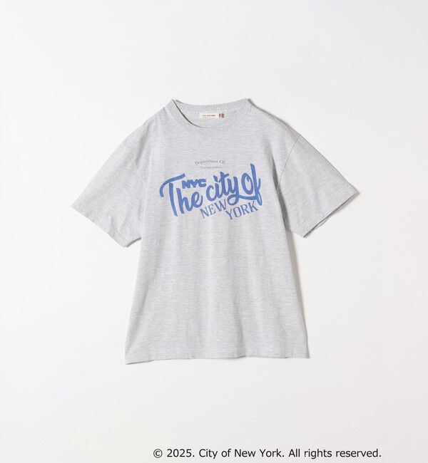 SHIPS any「GOOD ROCK SPEED:〈洗濯機可能〉NYC カラー ロゴ プリント TEE」|Tシャツ・カットソー|